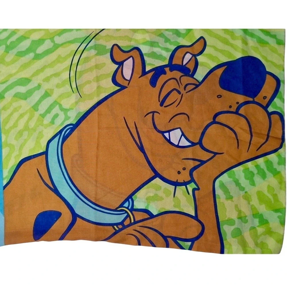 Vintage Hanna Barbera Scooby Doo Pillowcase Standard‎ Size 29x19 DanRiver 2000
